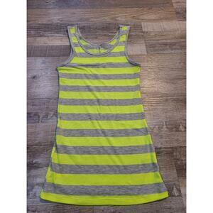 Rue21 small women's neon yellow and gray tank top